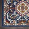 Homeroots 2 x 3 ft. Blue & Gold Intricate Scatter Area Rug 385638 - alternate 6
